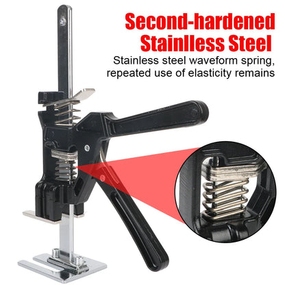 Multifunction Tile Height Adjuster Elevator Tool: Labor-Saving Arm Jack for Door Panel, Drywall Lifting - Hand Lifting Tool Lifter