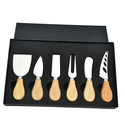 Leeseph Cheese Knives Set – Stainless Steel Cutlery for Charcuterie Boards, Kitchen Gadgets Collection