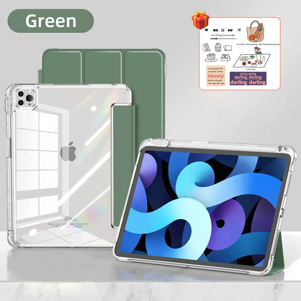 Universal iPad Case — Compatible with iPad Air, Pro, Mini & 10th/11th Gen Models — Protective Cover for 7–13-inch Tablets