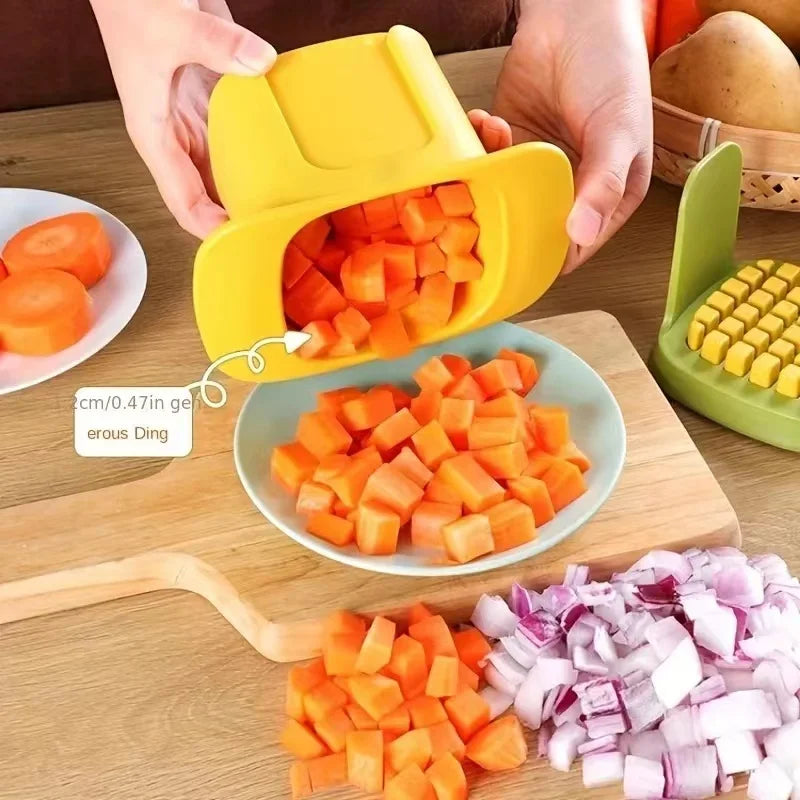 Multifunctional Vegetable Chopper - Onion Dicing, French Fries Slicer, and More! Kitchen Tools and Gadget