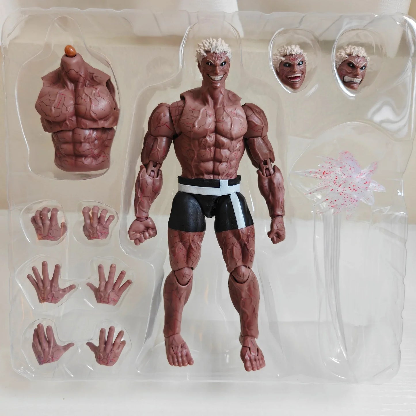 Street Fighter Action Storm Zangief Figure — ST Collection Movable Model Toy from The Final Challengers Series