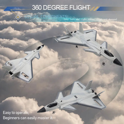RC SU-35 Foam Fighter Jet – 2.4G Remote Control Glider Airplane Toy for Kids & Boys