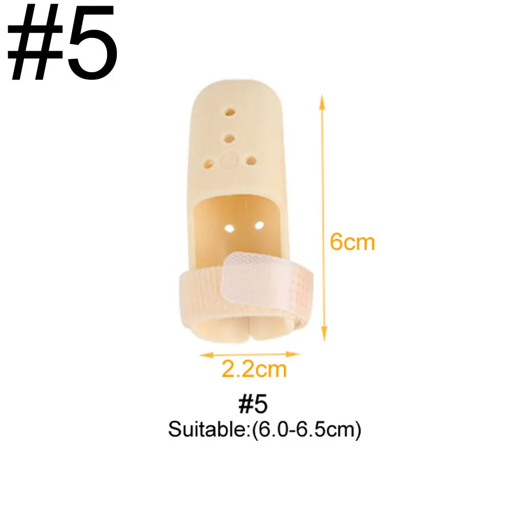 Tcare Adjustable Finger Splint Brace — Finger Support Protector for Arthritis, Joint Injury & Pain Relief