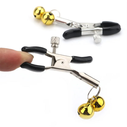 Stainless Steel Nipple Clip Accessories – Butterfly Style Metal Body Jewelry for Couples