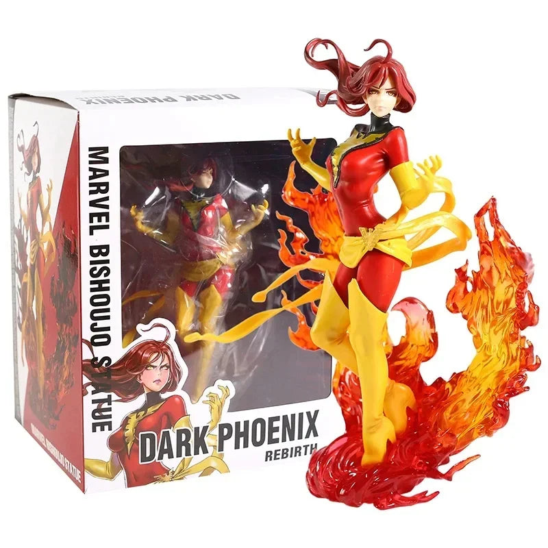 Bishoujo Statue Collection – Dark Phoenix, Lady Deadpool, Harley Quinn, Laura Kinney, Supergirl, Spider-Woman & Psylocke Action Figures