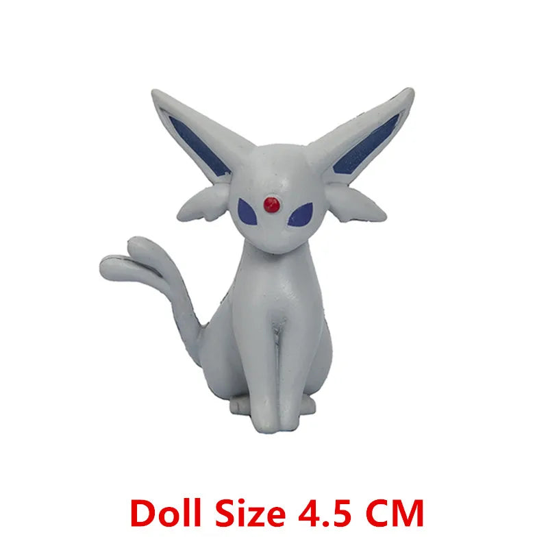 Pokemon Anime Figures – Pikachu, Eevee, Gengar & More Cartoon Action Model Toys for Kids, Bulk Purchase