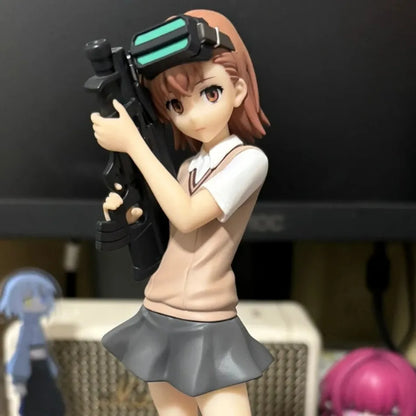 17cm Misaka Mikoto Anime Figure — A Certain Magical Index & Railgun PVC Action Toy, Cartoon Collectible Gift