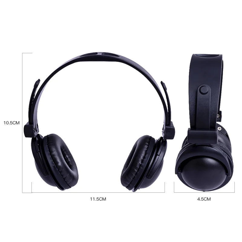 Miniature Doll Headphones for Blythe & Qbaby — Big Head Diandian Decorative Accessory (Non-Functional)