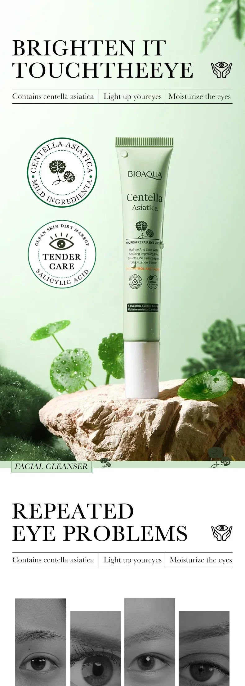Mushroom Head Air Cushion CC Cream – Oil-Control Foundation, Whitening Concealer & Moisturizing BB Cream for Face Makeup