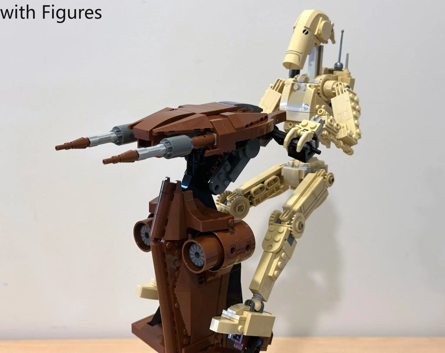 MINISO 2025 Battle Droid Building Blocks — 1088PCS Model Toy | Kids Gift Compatible 75428