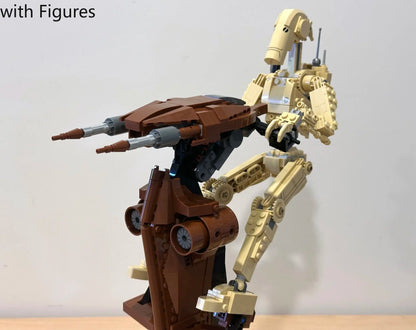 MINISO 2025 Battle Droid Building Blocks — 1088PCS Model Toy | Kids Gift Compatible 75428