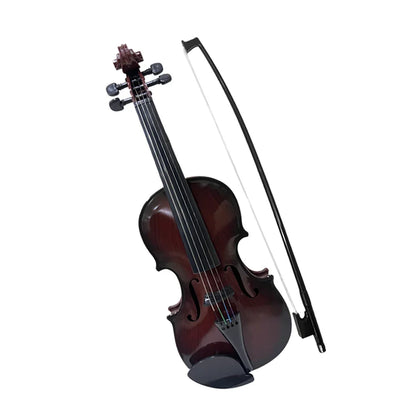 Simulated Violin Practice Kit - Beginner Musical Instrument with Exquisite Design for Learning, Performance & Gifts