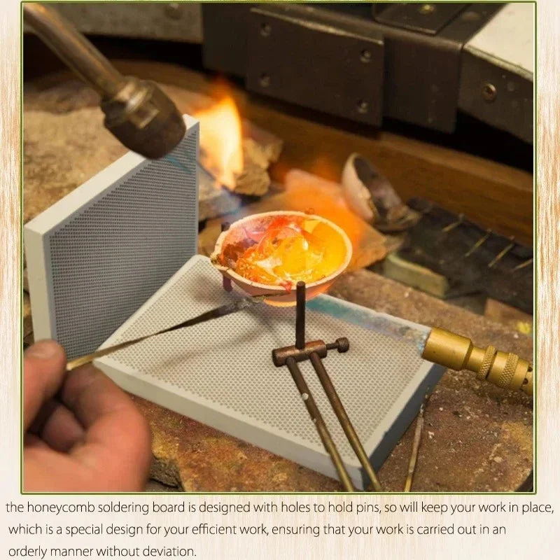 High Temperature Quartz Crucible Bowl 100g–5000g – Furnace Melting & Casting Tool for Gold & Silver Jewelry Refining