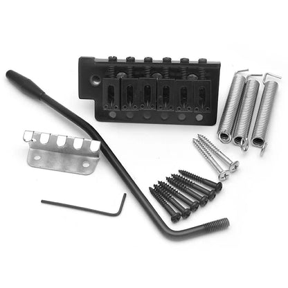 6-String Guitar Bridge Saddle Tailpiece — Tremolo Bridge for Strat SQ ST Electric Guitars, Standard Guitar Accessory