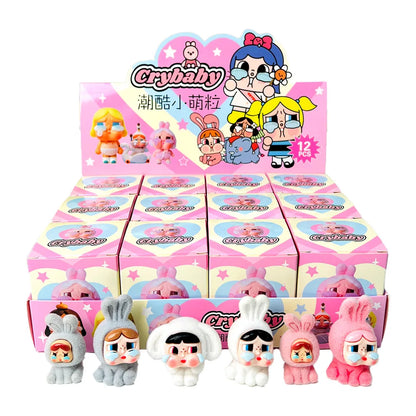 Flocking Crying Baby Blind Box — Little Police Officer 3D Cute Doll, Trendy Mystery Ornament & Gift Toy