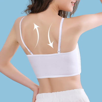 Women’s Summer Breathable Breast Binder – Spaghetti Strap Flat Chest Binder Top