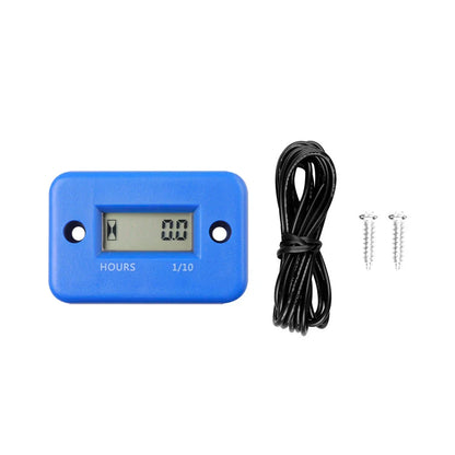 Digital Hour Meter LCD Counter – For ATV, Motorcycle, Snowmobile, Boat & Generator Accessories