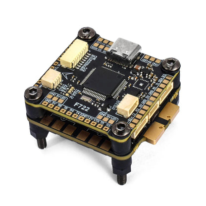 9IMOD F722 Flight Stack – F722 Flight Controller with 55A/60A ESC, 3-6S LiPo, ICM42688 Gyro for FPV Racing Drone