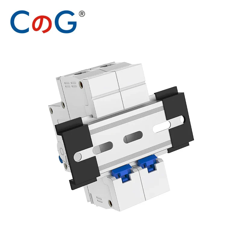 CG DZ47Z 2P DC Circuit Breaker MCB – 10A–63A 500V/1000V Din Rail Mount Switch for Solar PV System Protection Disconnect Switch