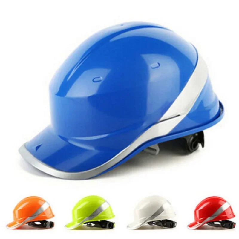 Diamond V High-Vis Reversible Hard Hat – Safety Protection Helmet for Construction