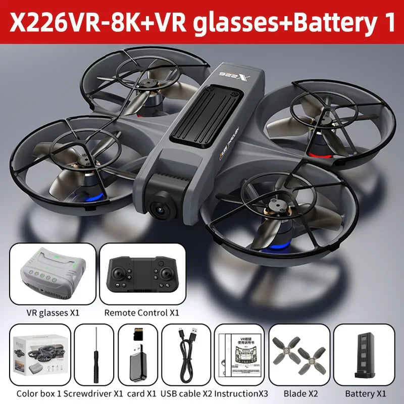 Xiaomi Drone X226/X226VR 8K HD Wide-Angle Camera WiFi FPV Foldable Quadcopter with Large Screen