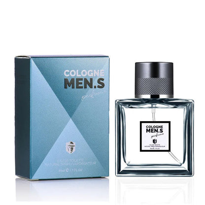 Blue Genuine Men’s Perfume, Citrusy Fresh Flowers & Fruits Fragrance, Long-Lasting Eau De Toilette