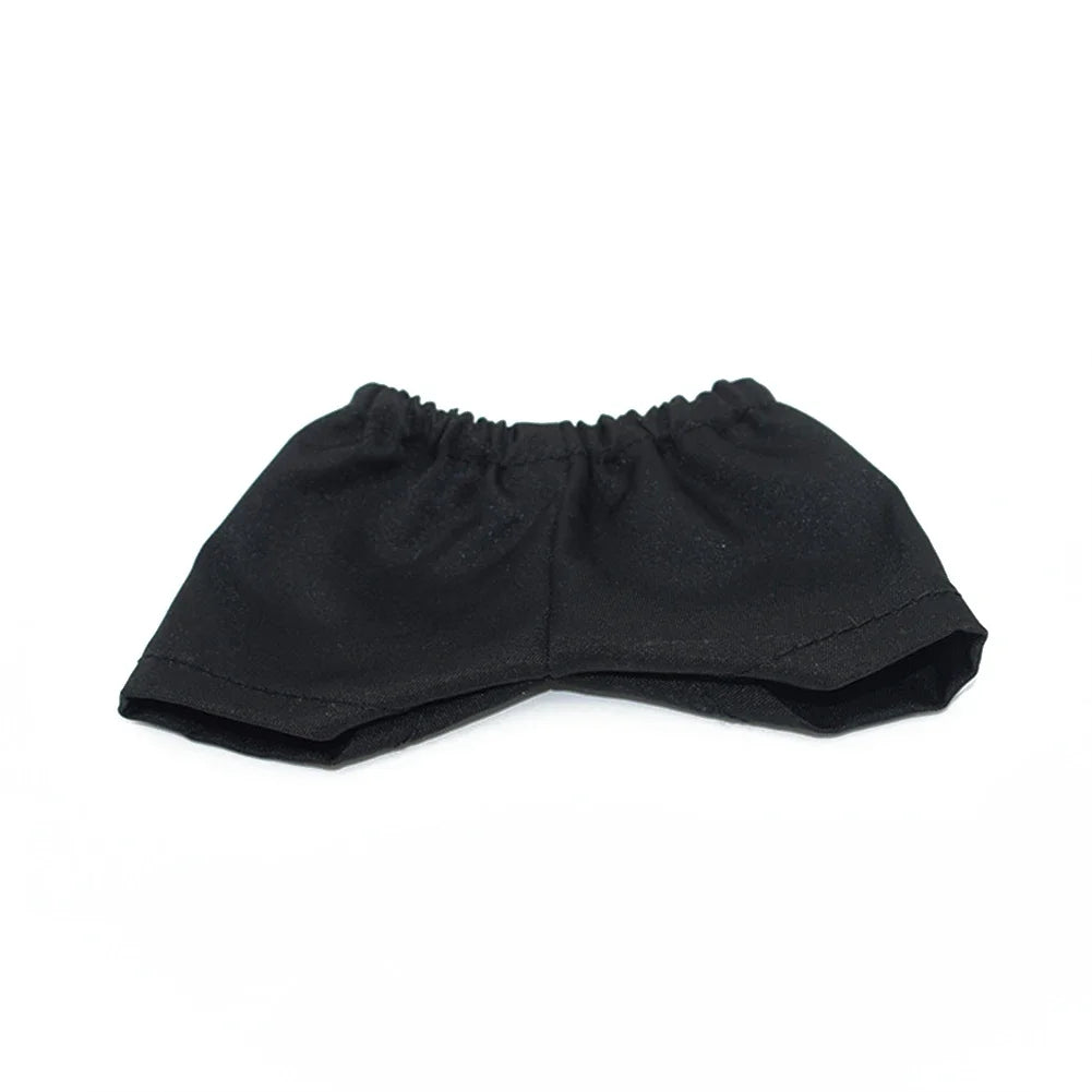 Labubu Idol Doll Clothes Set – T-Shirt & Denim Shorts Outfit for 17cm Labubu & 10cm Cotoon Dolls, Doll Accessories