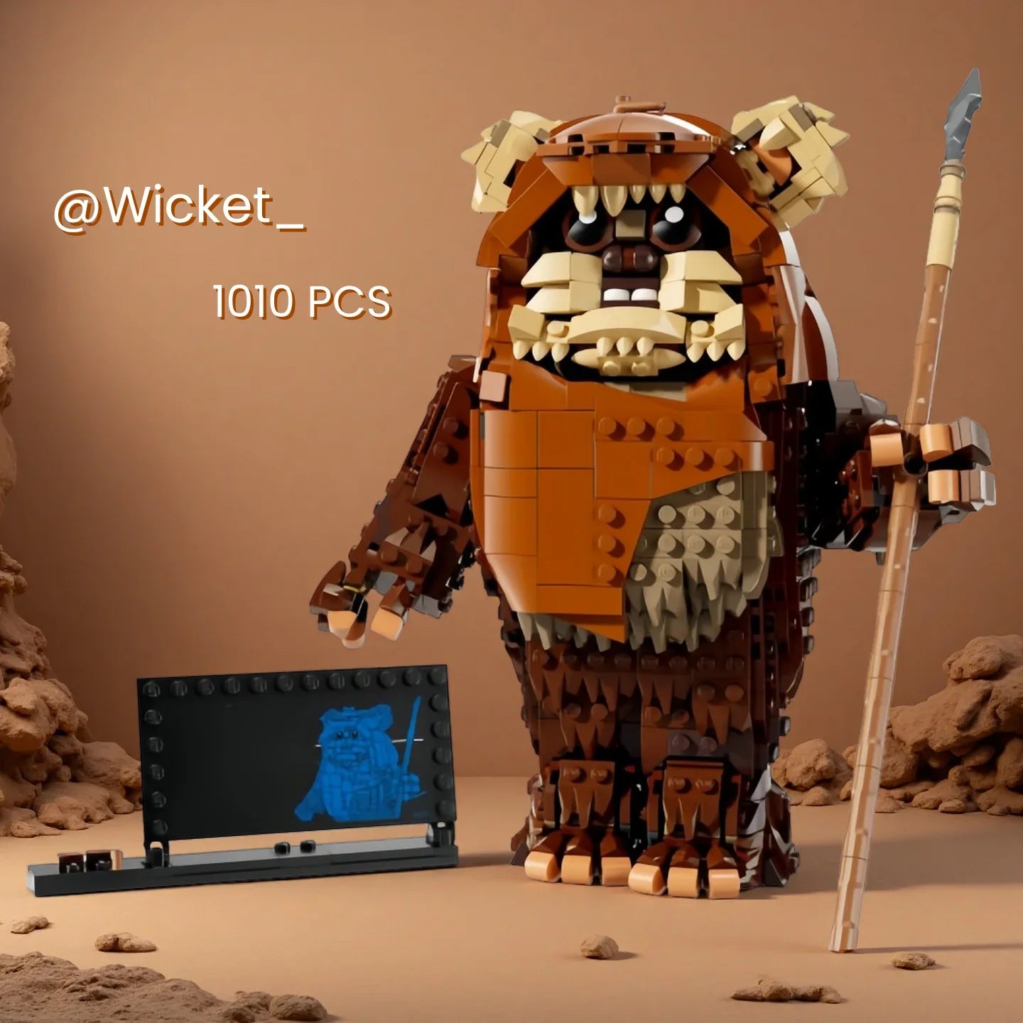 2025 Wicket Building Blocks Kit — Compatible with 75430 DIY Creative Educational Model | Kids Christmas Gift