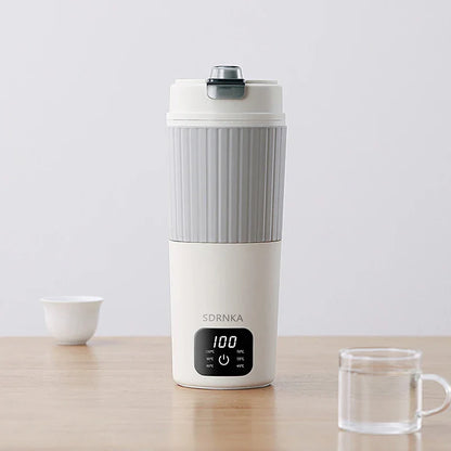 650ml Portable Electric Kettle — Travel Water Boiler with Temperature Control, LED Display Smart Teapot
