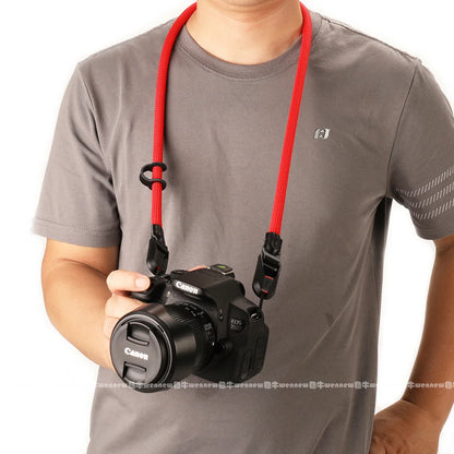 Nylon Rope Sling Quick Release Camera Strap – Wrist & Neck Shoulder Strap for Fujifilm, Sony, Nikon, Canon & Leica Mirrorless Cameras