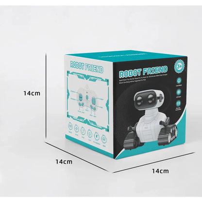 Ebo Rechargeable RC Robot Toy – Remote Control Robot with Music & LED Eyes, Fun Gift for Boys & Girls