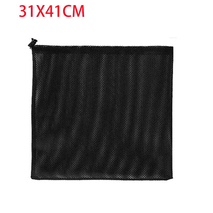 Durable Nylon Mesh Drawstring Bag – Multi-Purpose Outdoor Travel Storage Pouch for Camping Gear