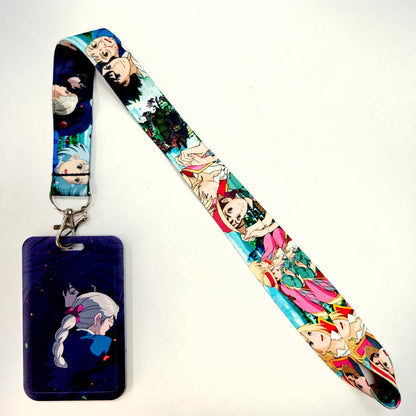 Anime Lanyard Keychain – Animated Mobile Phone & ID Card Holder, DIY Jewelry Accessory Wholesale