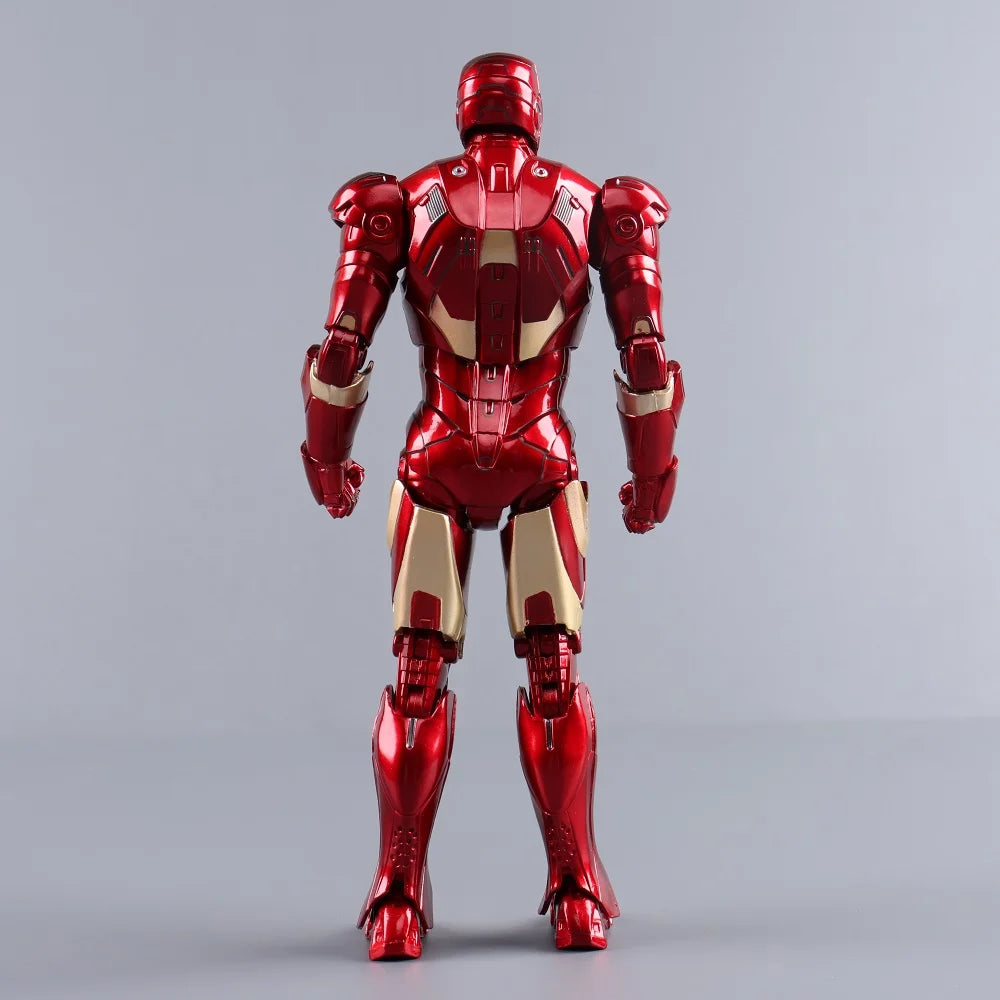 ZD Toys 7" Iron Man Action Figures – Joint Movable MK1 to MK50 Movie Collectible Dolls