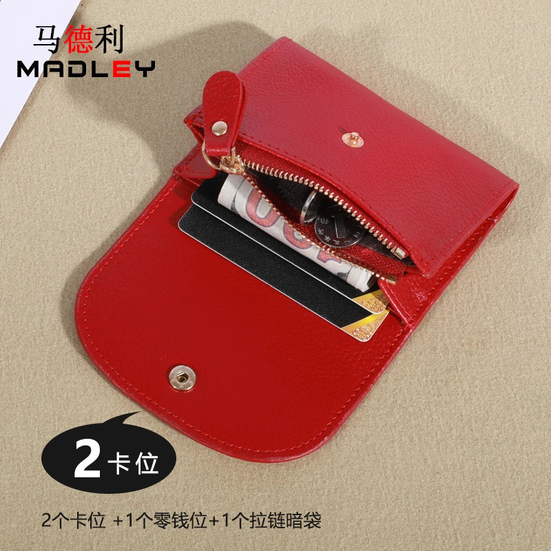 Practical Women's Small Card Wallet: Simple and Fashionable Card Bag for School Girls, Coin Wallet