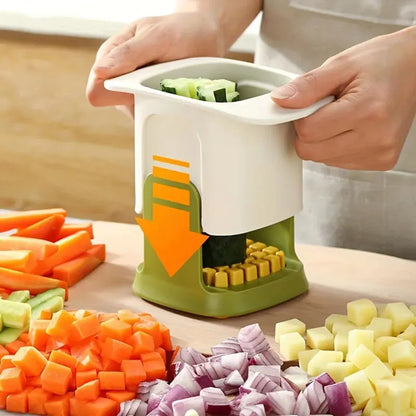 Multifunctional Vegetable Chopper - Onion Dicing, French Fries Slicer, and More! Kitchen Tools and Gadget