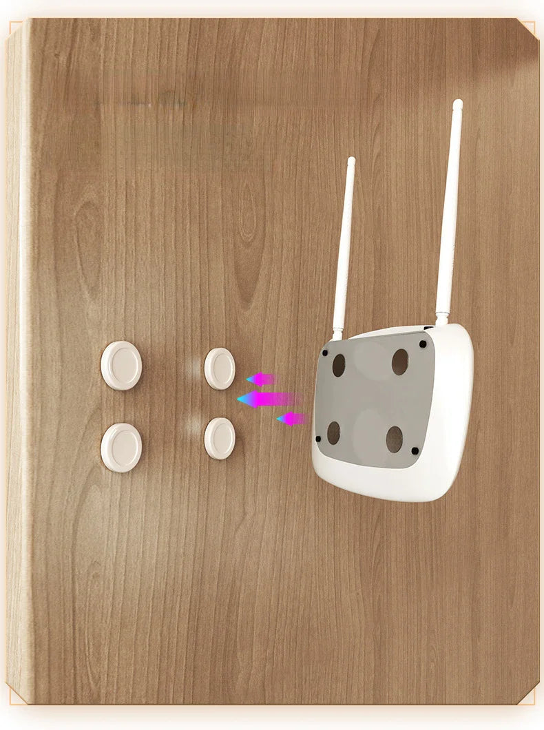 Magnetic Wall Hooks — Strong Invisible Holder for Keys, Remotes & Home Organization