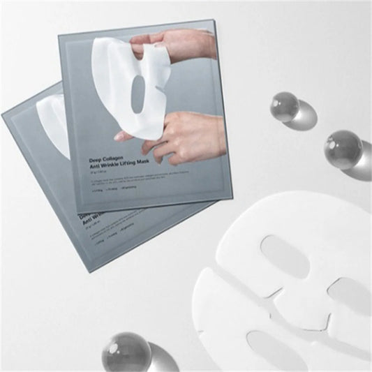 Deep Collagen Overnight Mask – Facial Sheet Mask with Low Molecular Collagen for Firming & Elasticity
