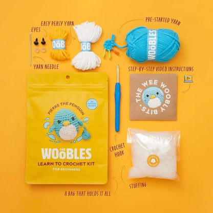 Multifunction Crochet Stuffed Animal Kit – DIY Handmade Yarn Set for Beginners, Includes Crochet Hooks, Non-Finished Product