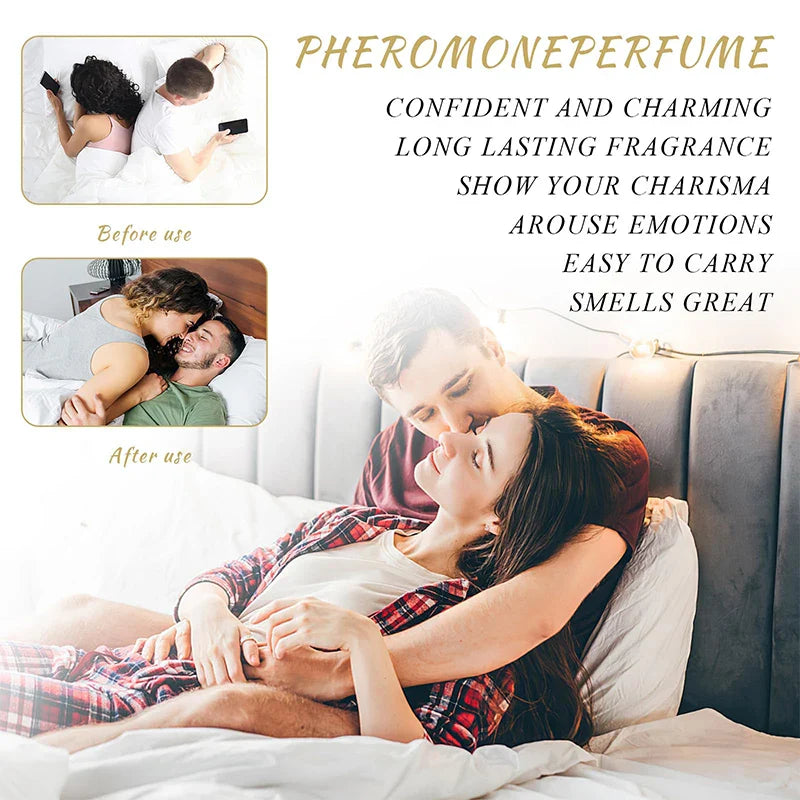 90ML Pheromone Perfume for Men — Seductive Long-Lasting Body Spray to Attract Women, Charming Flirting Fragrance