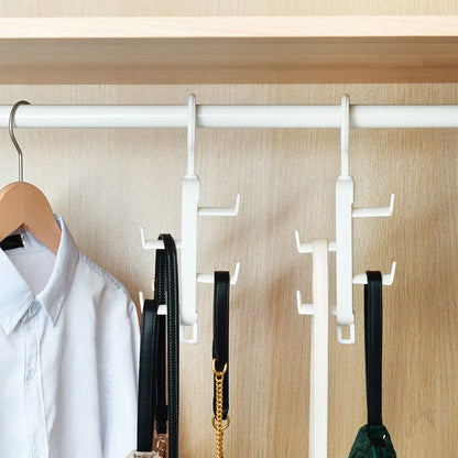 Multifunctional Bag Storage Tool - Wardrobe Clothes Rack, Traceless Hanging Bag Rack, Hat Door Hook, Non-Perforated Hanging Hook
