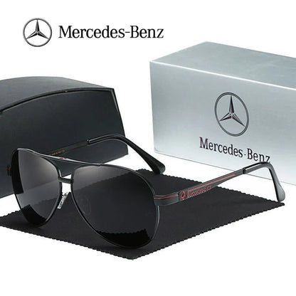 Mercedes Benz Polarized Sunglasses – Anti-Glare Driver Goggles for A, B, C, E, S, V Class, GLB, GLC, GLE, AMG, SLK, SLC, ML