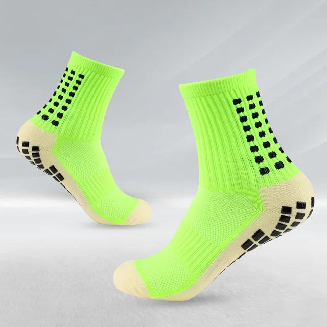 Anti-Slip Football Socks - Non-Slip Soccer, Basketball, Tennis & Cycling Grip Socks for Men