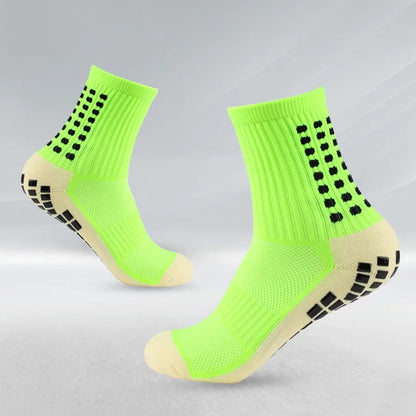 Anti-Slip Football Socks - Non-Slip Soccer, Basketball, Tennis & Cycling Grip Socks for Men