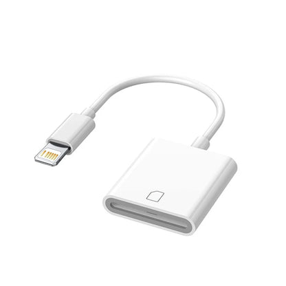 TF SD Card Reader Adapter for iPhone – OTG Card Reader for iPhone 14/13, Camera & Photo Transmission Accessory