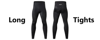 Ykywbike Men's Cycling Bib Shorts – Padded Quick-Dry Bike Tights for 6-Hour Rides, Outdoor Cycling Clothing