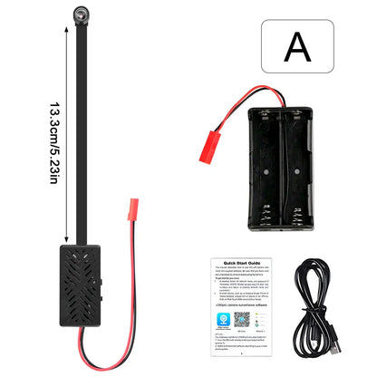 1080P DIY WiFi Mini Camera Module — Motion Detection Sport DV P2P Video Recorder with Remote Control for Home Security