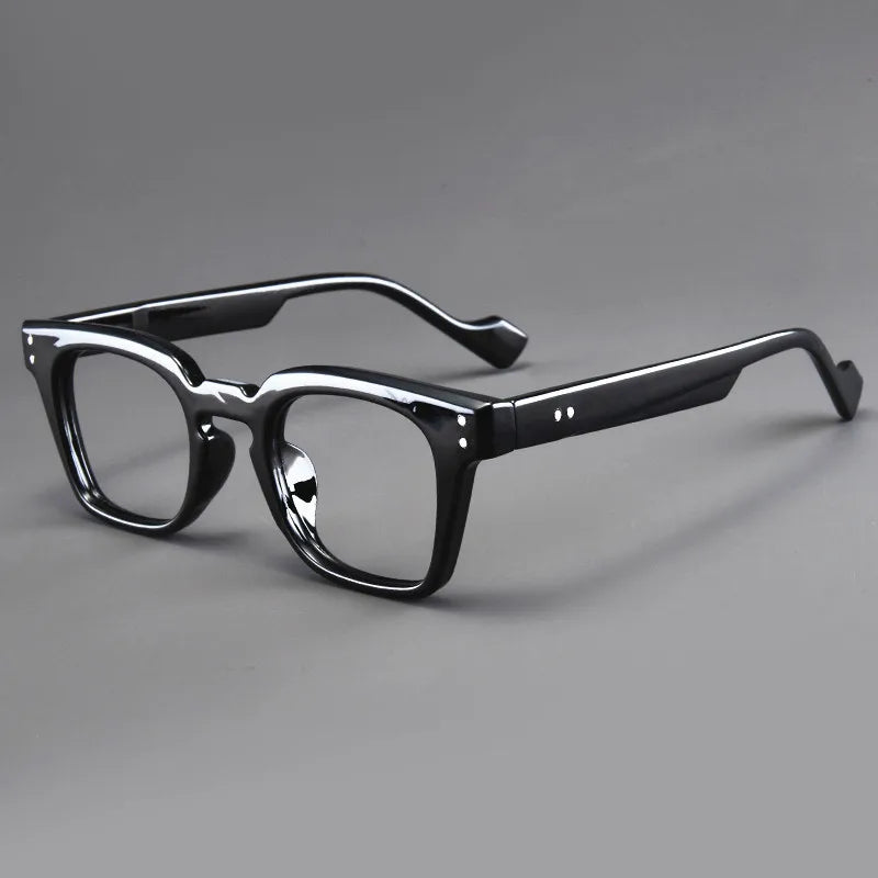 New Retro Square Frame Reading Glasses – High-Definition Printed Presbyopia Glasses for Men & Women