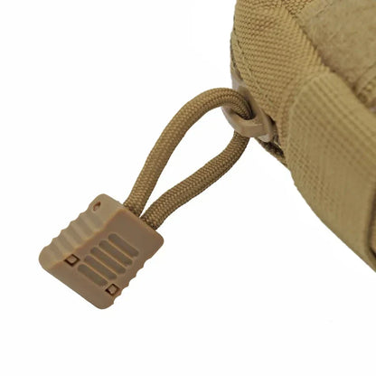 Molle Utility EDC Waist Bag - Tactical Pouch for Medical First Aid, Belt Pouch, Outdoor Sports and Hunting
