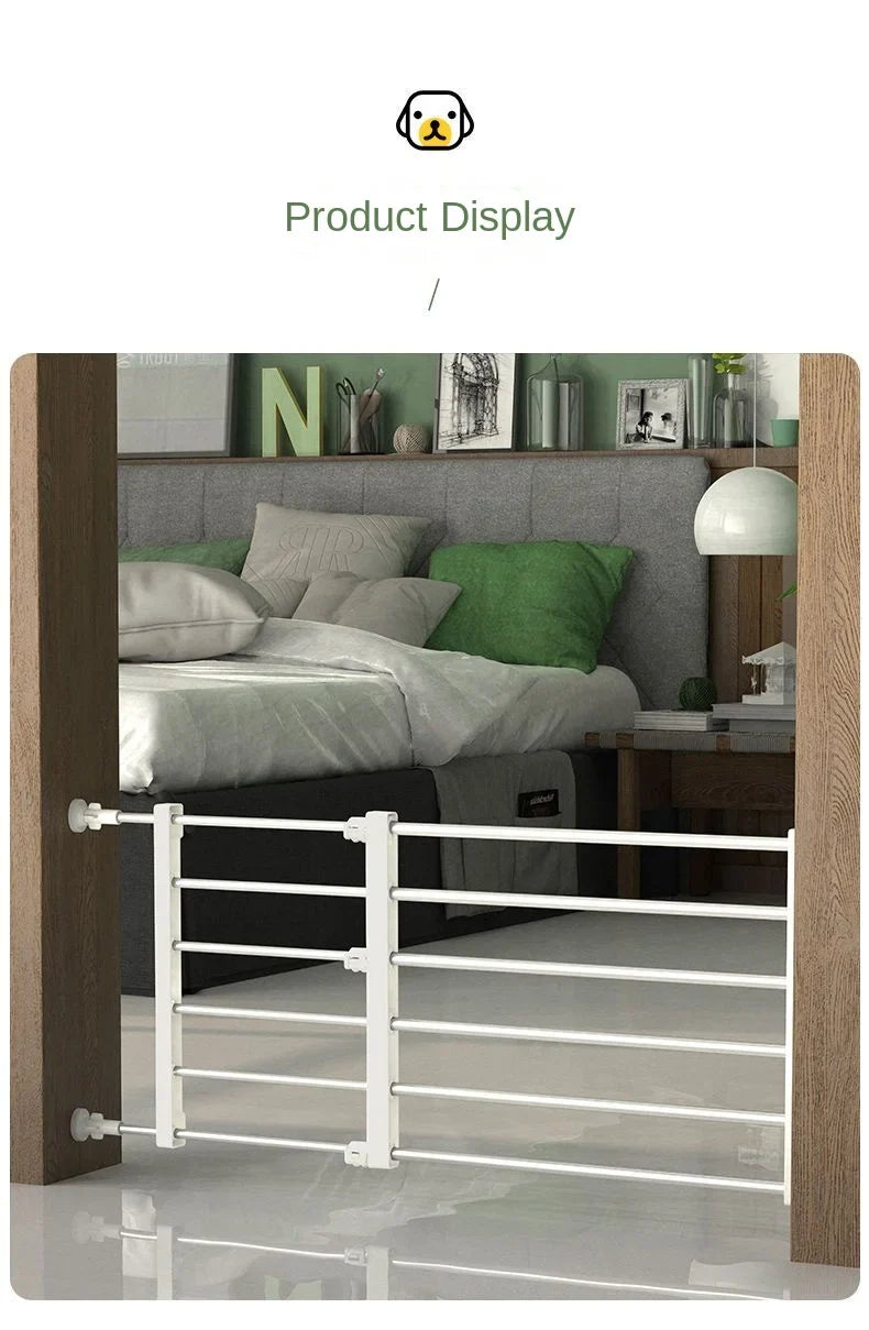 Pet Fence Barrier Gate — Indoor Safety Fence for Small & Medium Dogs, Prevents Pets from Entering Rooms